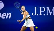 In Picture: Sabalenka in action (Getty)
